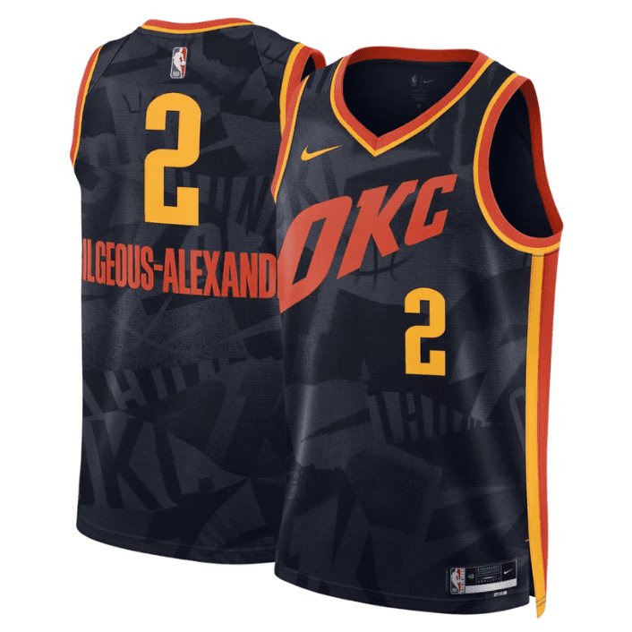 SHAI GILGEOUS-ALEXANDER OKLAHOMA CITY THUNDER 2023-24 CITY EDITION JERSEY - Prime Reps