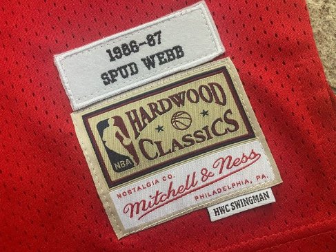 SPUD WEBB ATLANTA HAWKS THROWBACK JERSEY - Prime Reps