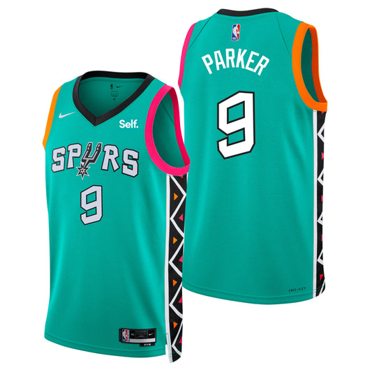 TONY PARKER SAN ANTONIO SPURS 2022-23 CITY EDITION JERSEY - Prime Reps