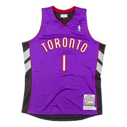 TRACY MCGRADY TORONTO RAPTORS THROWBACK JERSEY (HEAT APPLIED) - Prime Reps